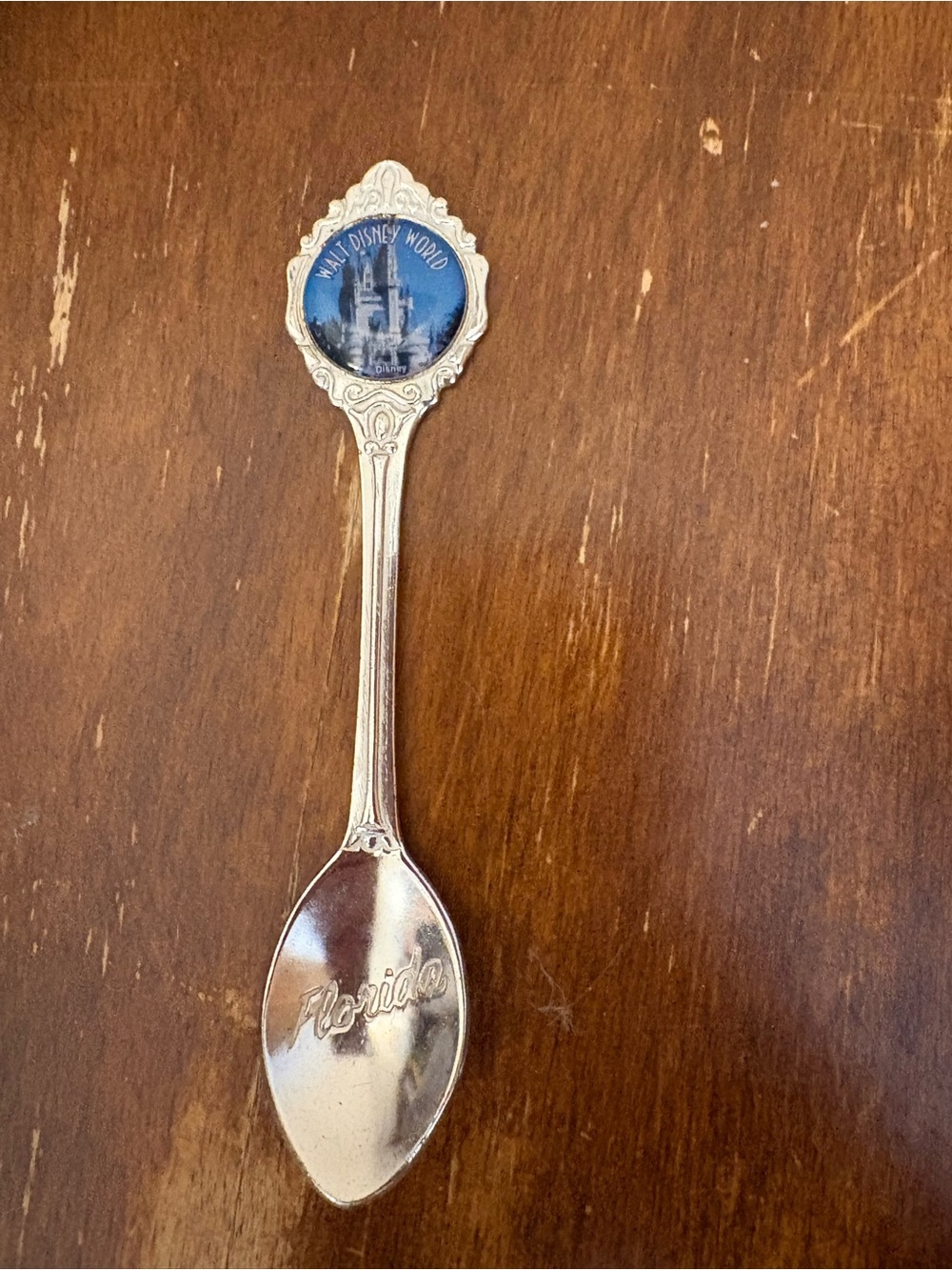 Silver Florida Souvenir Collector Spoon Walt Disney World